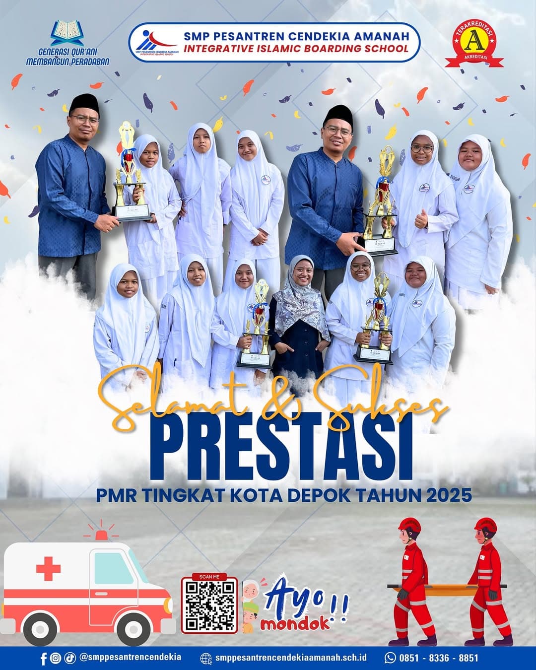 Prestasi PMR Tingkat Depok Tahun 2025